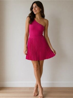 strapless open back dress Cocktail Hour Teal Stretch Long Sleeve Plunge Ruched Midi Dress main image 1